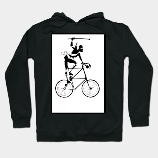 Attack of the Tallbike Ninja grosvenordesign grosvenor John Hoodie